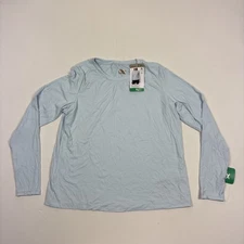 Mondetta Ladies' Long Sleeve Active Top NWT - Blue XL