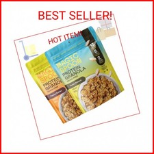 Magic Spoon High Protein Granola Low Sugar - 2 Pack: Honey Almond  Peanut Butte