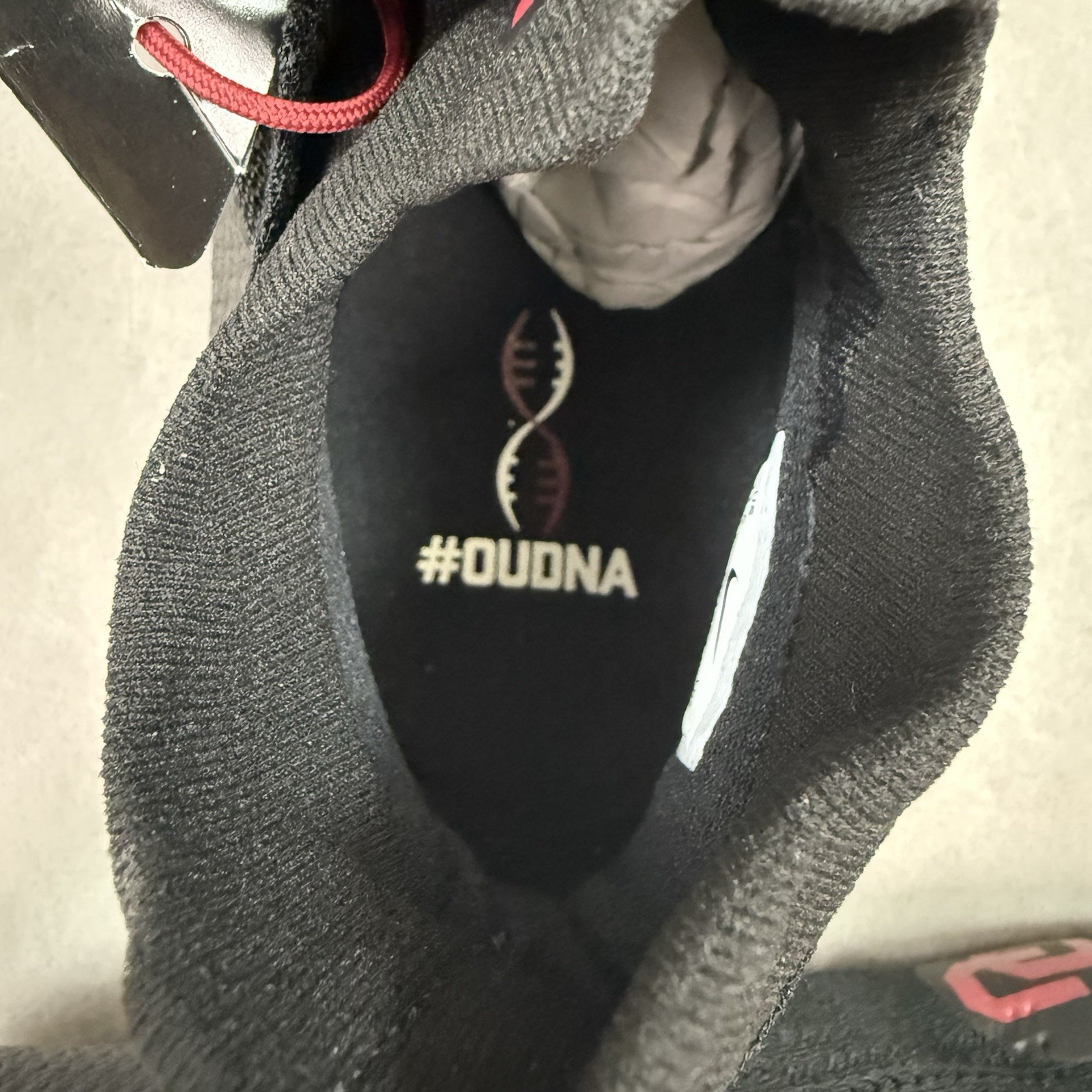 Jordan Nike Vapor Edge Elite 360 Flyknit Football Cleats Mens 11.5 OU Oklahoma