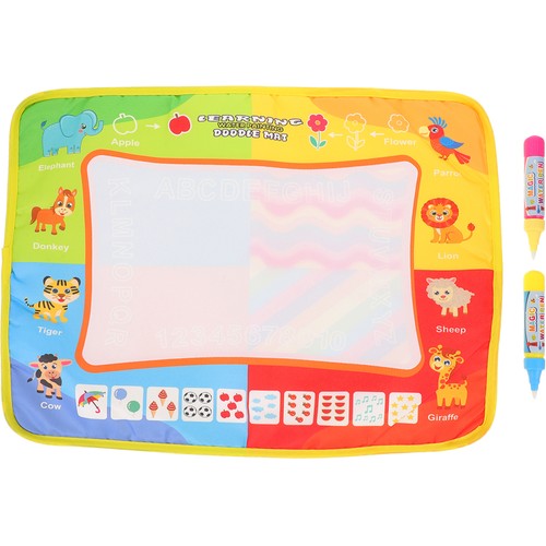 Magical Water Canvas Child Coloring Mat Graffiti Scribble Boards - Picture 3 of 12