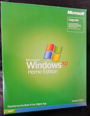 Microsoft Windows XP Home Edition Upgrade 2002 With  Product Key Code
