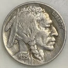 1935 Buffalo Nickel 119E