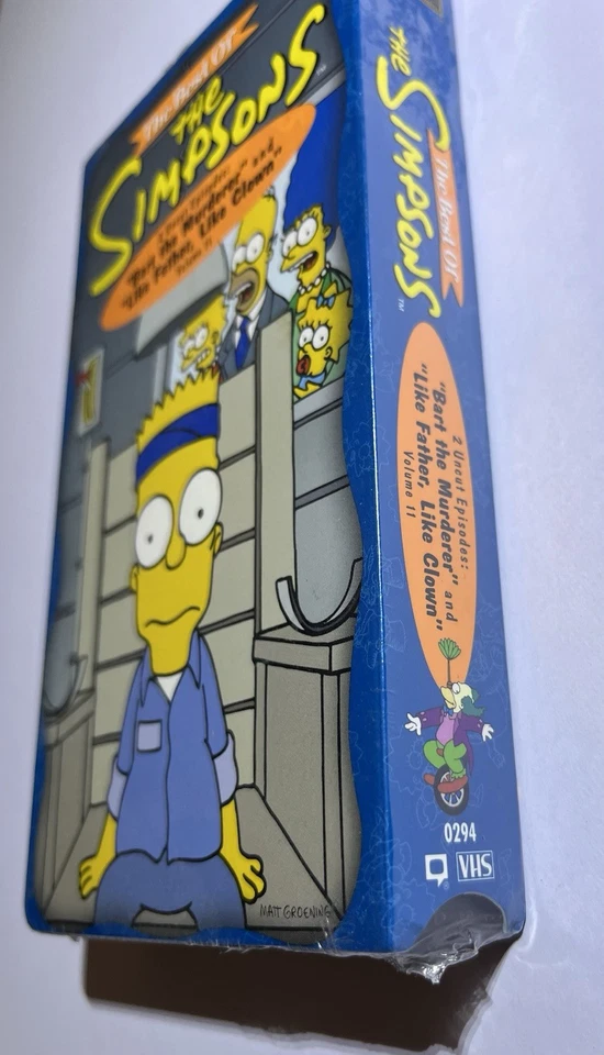 The Best Of The Simpsons Volume 11 - 1991 Fox - VHS Factory Sealed - Image 4 of 4