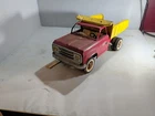 Vintage Tonka Dump Truck 1960's Pressed Steel Red & Yellow 14”