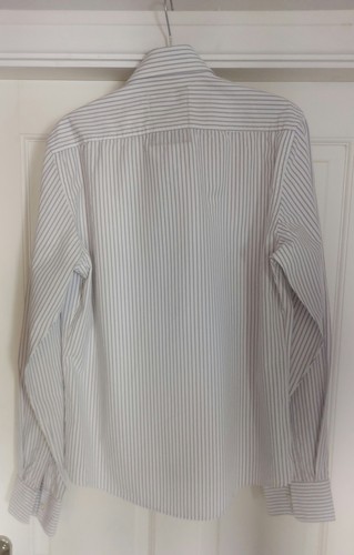 Men's Crosshatch striped Cotton shirt XL - Picture 2 of 6