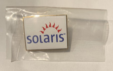 Sun Microsystems SOLARIS  Enamel Pin. Very Rare