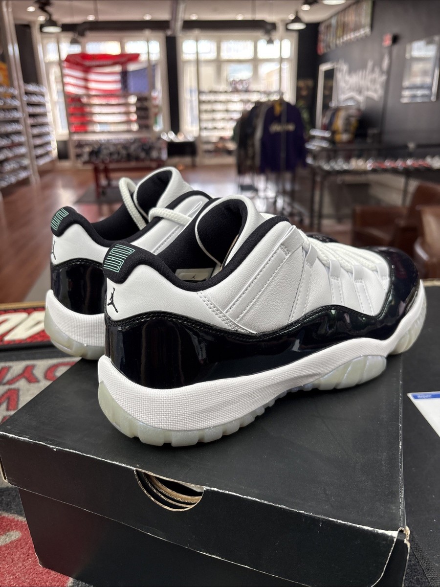Size 10.5 - Air Jordan 11 Retro Low Emerald for sale online | eBay