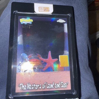 Topps Chrome Spongebob Schwammkopf The Master of Land and Sea Card