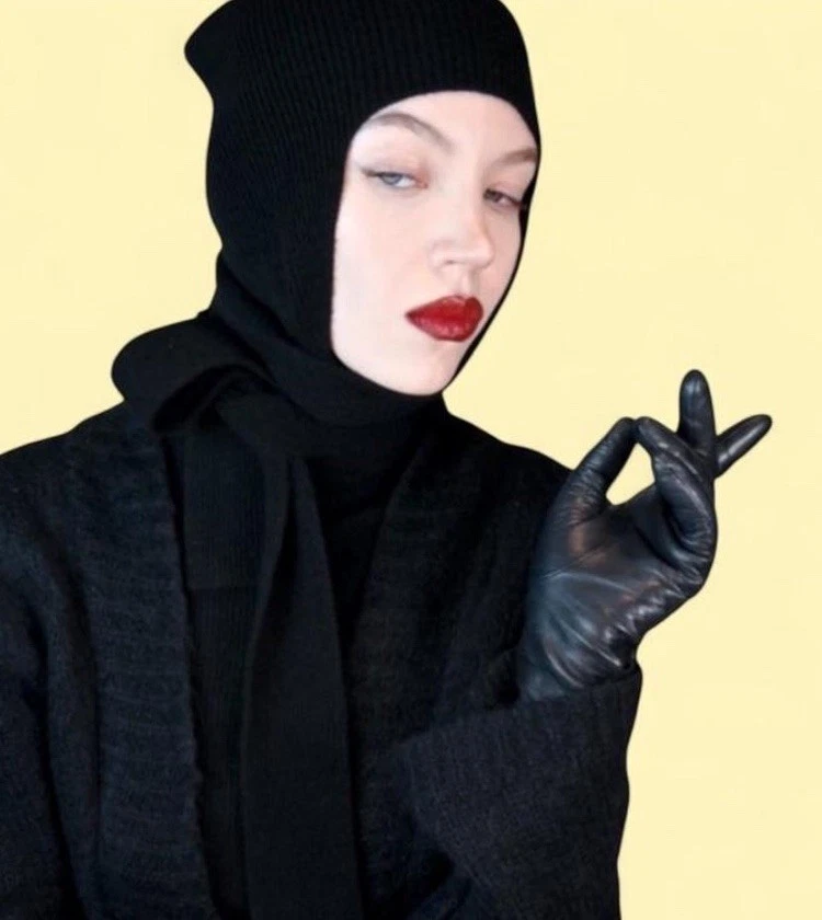 Kie Einzelganger “Incognito” Black Wool Hat. New With Tags! - Image 4 of 4