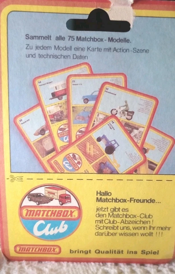 Matchbox Superfast Vintage 1976 # 11 Car Transporter RARE German Packaging MINT - Image 2 of 4