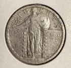 1918-D Standing Liberty Quarter, VF Detail, (16771)