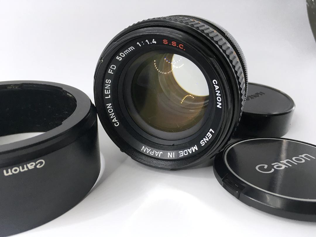 Canon FD 50mm 1:1.4 S.S.C. オールドレンズ #1906 Canon Fd