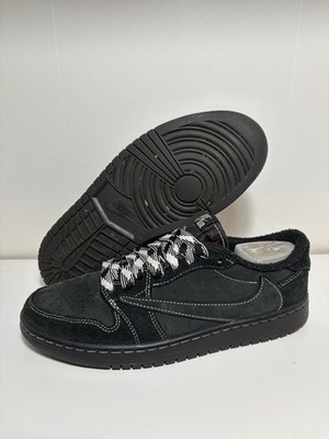 Size 8 - Jordan 1 Retro Low OG SP x Travis Scott Black Phantom COMES AS SEEN