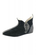 Mittelalterschuhe LARP Damen Herren Fantasy Schwarz