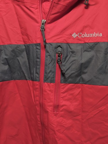 Giacca Uomo Rosso E Grigio COLUMBIA Termica Coil Isolante XL Buone Condizioni - Foto 3 di 11