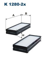 Filtron Filter, Innenraumluft K 1280-2X FüR Hyundai