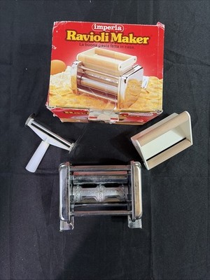 Ravioli Maker Machine Stainless Steel Pasta Noodle Cutter From Italy by IMPERIA