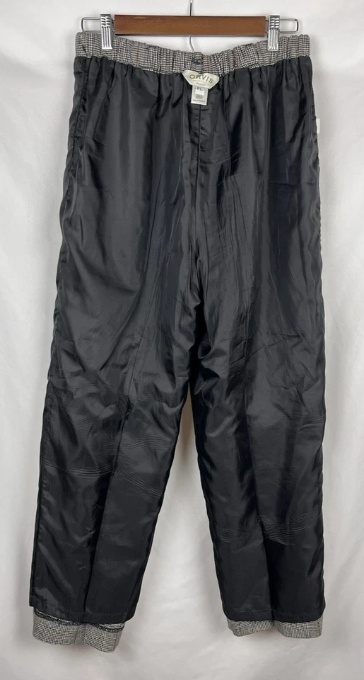 Pantalones Orvis a Cuadros Mezcla Lana Forrados con Bolsillos Para Mujer Elastizados Petite Lg Pantalones Foto 4 de 4