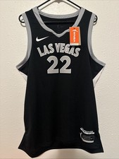 Black Nike Dri Fit Las Vegas Aces A’ja Wilson Women’s Jersey NWT