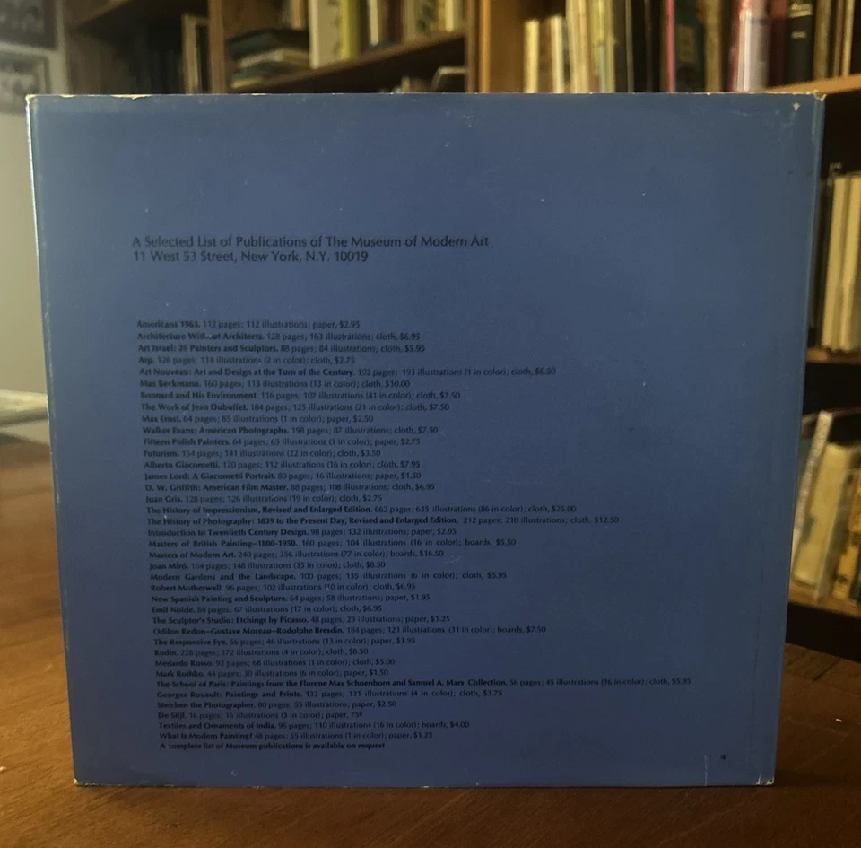 ROBERT MOTHERWELL  Museum of Modern Art 1965 HCDJ 1st Ed VG - Image 3 of 4