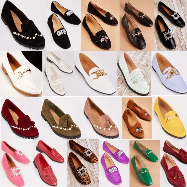 Classy flat hotsell shoes for ladies
