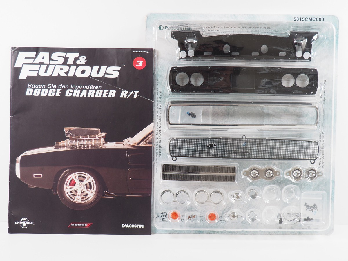 ディアゴスティーニ　Dodge Charger DeAgostini Dodge Charger R/T Fast&Furious Augaben von 1 bis
