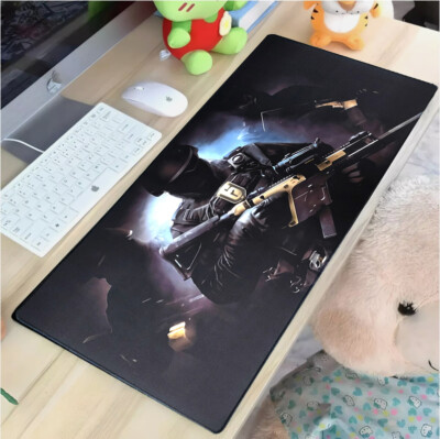 900x400mm Gaming Mauspad XXL Anti-Rutsch Tischunterlage Mat Pad Mäusepad Waffen