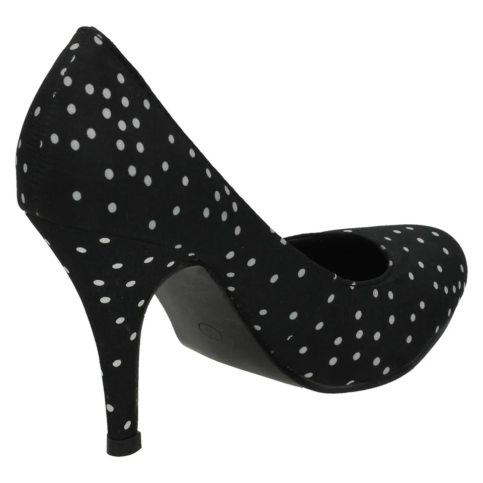 Zapatos de corte Anne Michelle a lunares para dama: L2R271 Foto 3 de 4