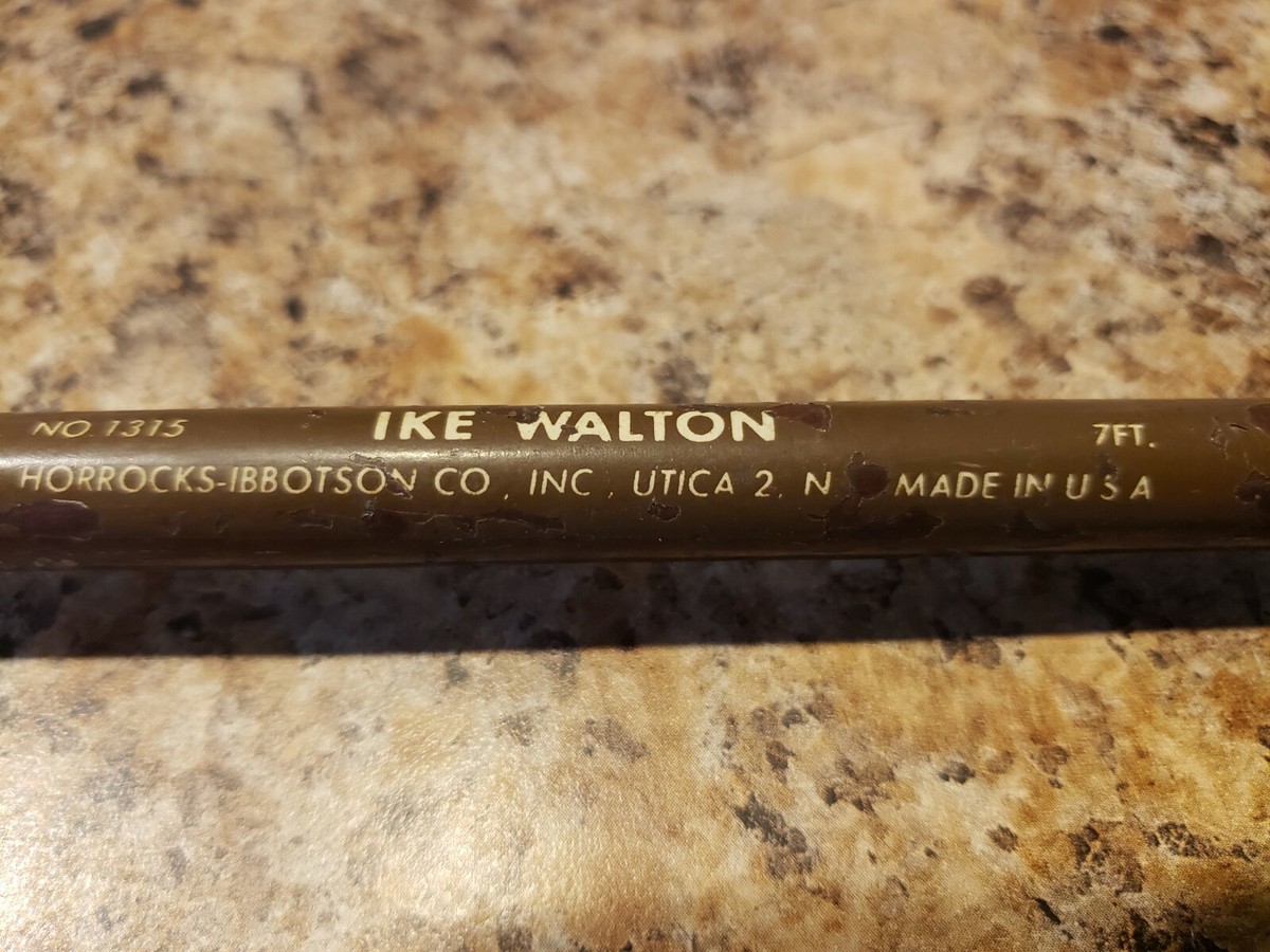 Crawley Jack Frost Tackle Ltd Ike Walton Fishing Pole Contemporary