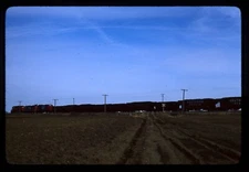 Railroad Slide - Detroit Toledo & Ironton Freight Train 1984 #143 Caboose x3