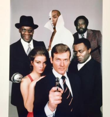 James Bond 007 Live And Let Die 11x14 Movie Cast Photo W Sir Roger Moore Ebay