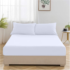 Bed Flat Sheet 100 Cotton Percale 