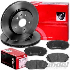 brembo BREMSSCHEIBEN + BELÄGE VORNE für MITSUBISHI ECLIPSE CROSS + OUTLANDER 3