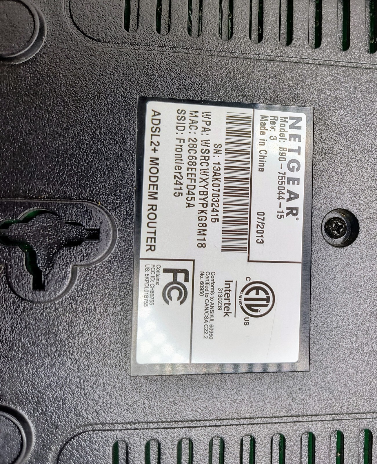 Netgear Router (B9075502515) for sale online | eBay