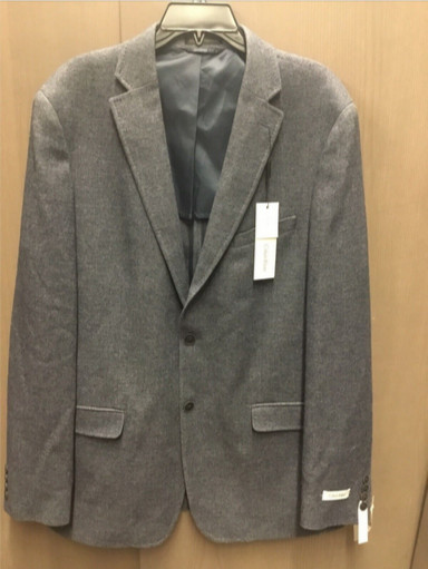 350 Calvin Klein Slim Fit Soft Tailored Jacket Blue Mix 44 Long 28890₽