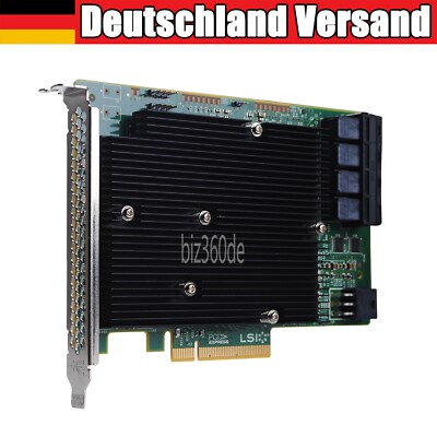 LSI 9300-16i SATA SAS HBA Controller 12Gb PCIe x8 Avago IT-Mode Host Bus Adapter