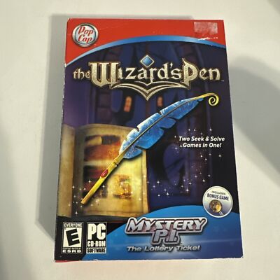 Wizard's Pen With Mystery P.I.: The Lottery Ticket (PC, 2009)