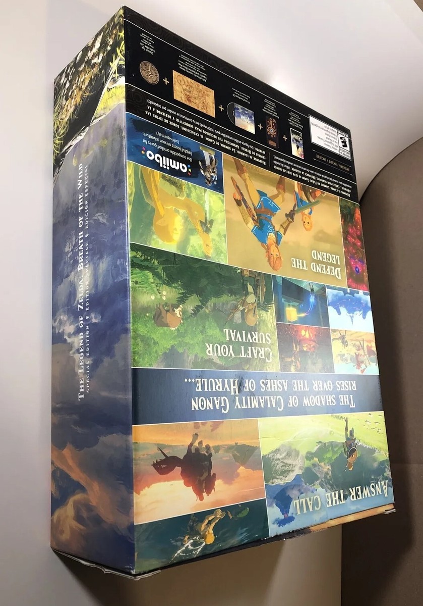EMPTY BOX ONLY! Legend Zelda Breath of Wild SPECIAL EDITION