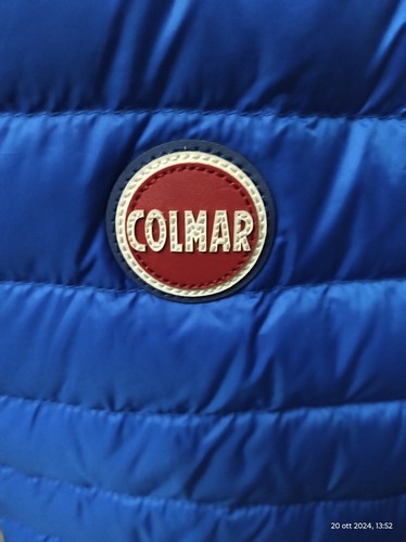 Colmar - Piumino mod. 1230 Punk 1MQ Uomo - tg. 50 Blu / Bianco - Originale Nuovo - Foto 2 di 11