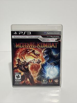 Mortal Kombat Sony PlayStation 3 PS3 Warner Bros NetherRealm Studios CIB Tested