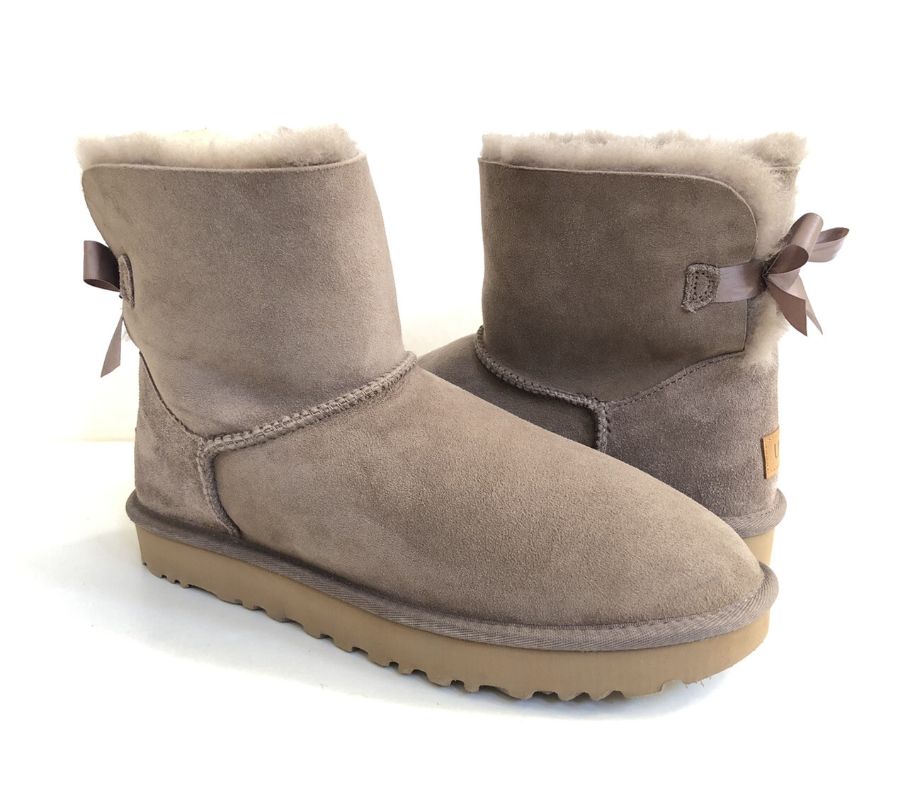 UGG CLASSIC MINI BAILEY BOW II MOLE 