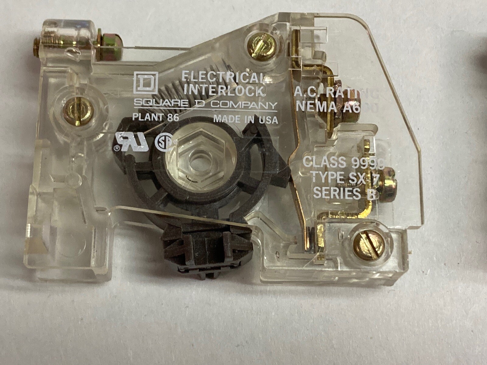Square D,9999 SX-6 Series B,Electric Interlock LOT OF 2 | eBay