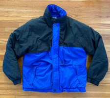 VTG 80s Pacific Trail Active Weatherproof Ski Jacket SZ M Colorblock