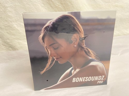 BoneSoundz Pro Bone Conduction Headphones Black New - 第 1/5 張圖片