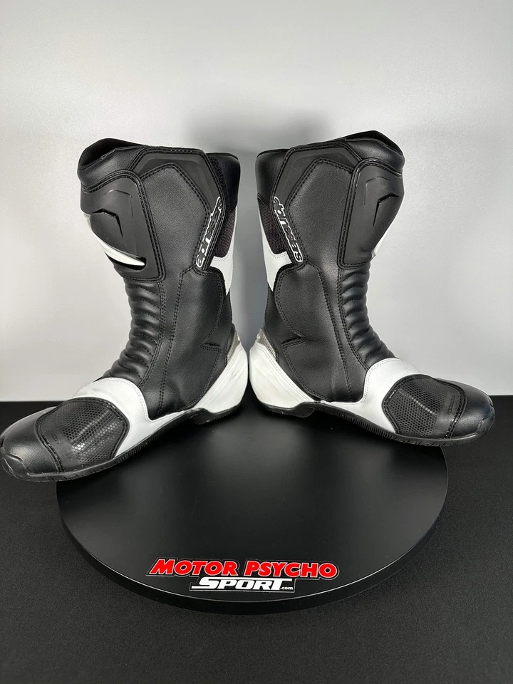 Alpinestars SMX S Black/White Boots Foto 3 de 4