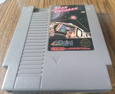 Star Voyager For Nintendo Entertainment System Cartridge Only