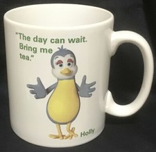 PG TIPS MONKEY MUG TEA / COFFEE - THE DAY CAN WAIT BRING ME TEA - HOLLY
