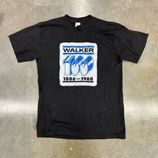 Vintage 1988 Sportswear Walker 100 1888-1988 Single Stitch T Shirt XL USA Made
