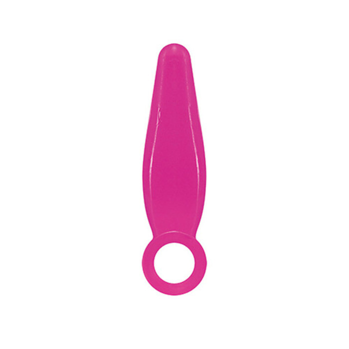 Dildo Plug Anale Stimolatore con anello per il dito piccolo