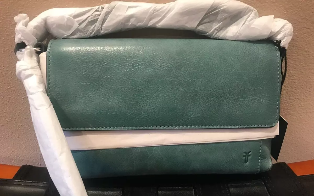 NEW NWT FRYE Reed Flap Leather Crossbody Bag